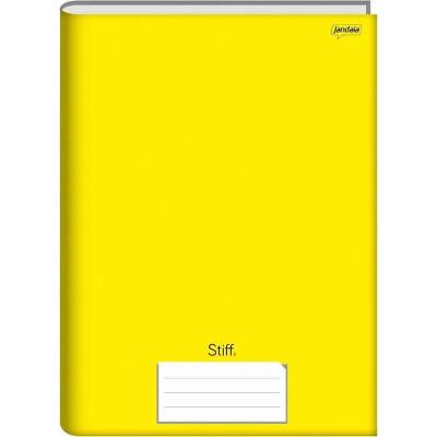 Caderno OEM Brochurao 96 Folhas Capa Dura 5 Unidades Amarelo