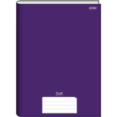 Caderno OEM Jandaia Brochura Grande A4 48 Folhas 10 Unidades Roxo