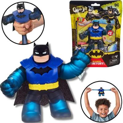 Boneco Elástico Batman Stretchy com Preenchimento de Gosma Preto Sunny