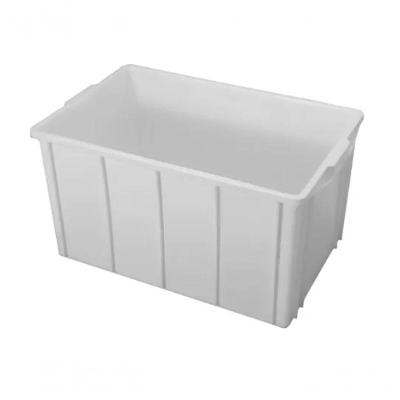 Caixas Plástica Branca sem Tampa 140L Organizadora Multiuso Branco JSN