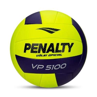 Bola de Vôlei VP5100 XXVI Toque Macio Amarelo e Roxo Penalty