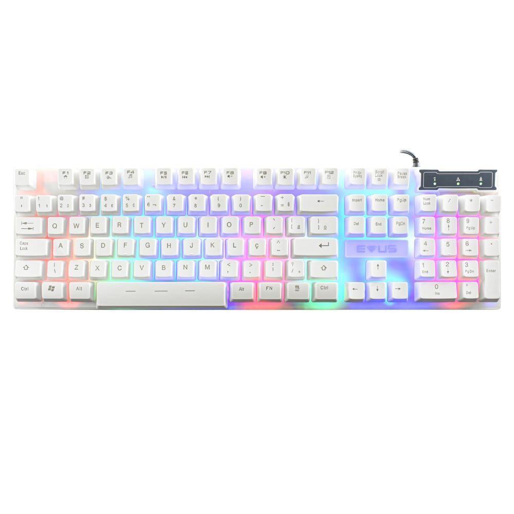 Teclado Gamer Evus Tc-10w Candy - 3