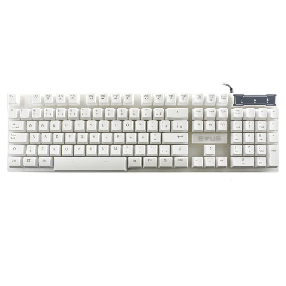 Teclado Gamer Evus Tc-10w Candy - 5