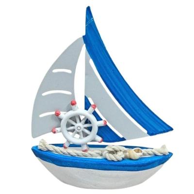 Enfeite Decorativo Timão Design Náutico Azul e Branco Dantas