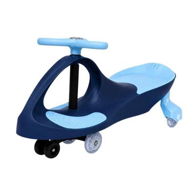 Carrinho Infantil Super Car com Led e Volante 360 graus  Azul Unitoys 79CM