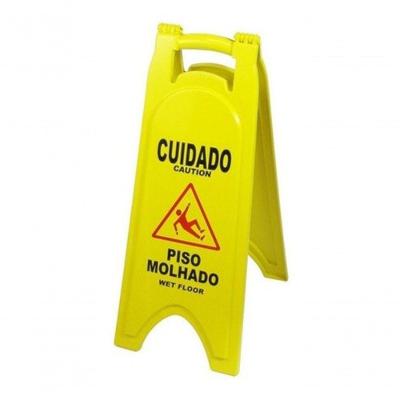 Carrinho Funcional de Limpeza Kit Completo W3 Mop Esfregão Multiuso com Balde e Rodízios Higipack