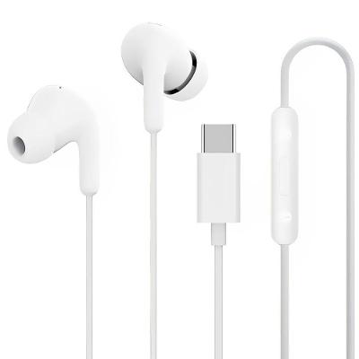 Headset Xiaomi M2413E1 Fone de Ouvido com Fio Original Ideal Uso Profissional Branco