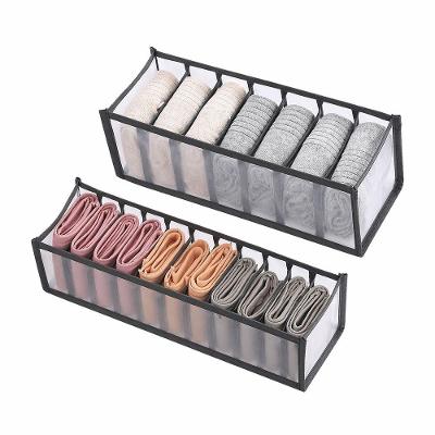 Kit Organizador de Gavetas Dobrável com Divisórias TNT + Malha Respirável para Roupas Íntimas 3