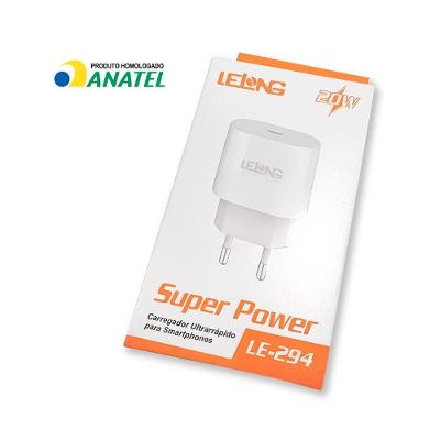 Carregador Oba Mix Fonte Turbo USB-C 20W Rápido para Iphone e Android 1 Unidade