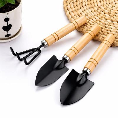 Kit de Jardinagem 59434 com 3 Peças em Metal e Madeira Top House
