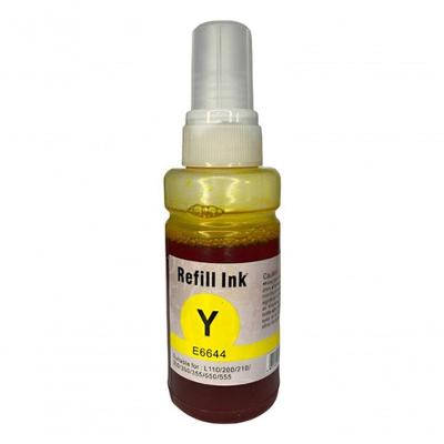 Kit de Refil de Tinta T664 Compatível com Epson L210 L565 L575 3 Frascos 70ML Cores Variadas Kora