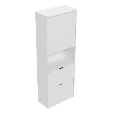 Estante Organizador Multiuso 3 Prateleiras Mdf 65CM Branco Woodcore