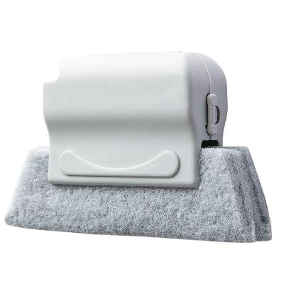 Escova para Limpeza Multiuso com Microfibra Plástico Design Ergonômico para Trilhos Max Clean