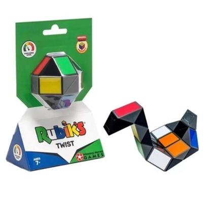 Cubo Mágico 2791 Quebra-cabeça com 24 Cunhas Conectadas Amarelo Sunny Brinquedos