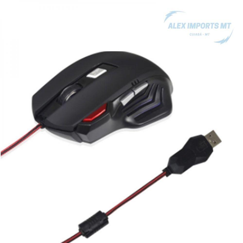 Mouse Usb Gamer Pro 2400Dpi Bright Mpise Gemar - 2