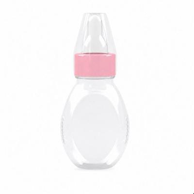 Mamadeira Chuquinha 60ml com Bico de Silicone Livre de BPA Rosa