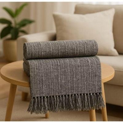 Manta para Sofá King Luxo com Capa Decorativa Protetora Algodão Branco OEM 3MX1,80M