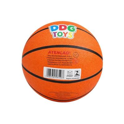 Kit 3 Bola de Basquete Texturizada Ótima Pegada Laranja com Preto Vinil 33CM