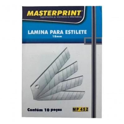 Lâmina para Estilete MP452 Corte Preciso Alta Durabilidade 18MM Masterprint