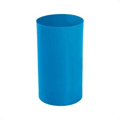 Lixeira Plástica 22L sem Tampa para Cozinha Azul com Design Prático JSN