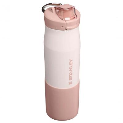 Garrafa Vitalize Tempo com Isolamento a Vácuo Rosa Stanley 710ML