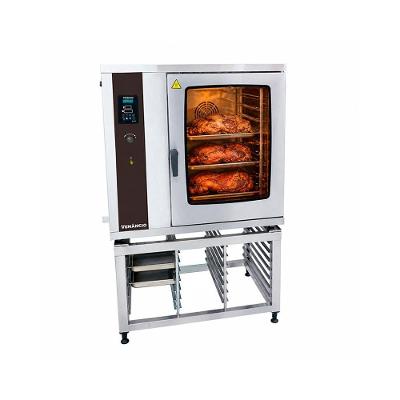 Forno Combinado a Gás Venâncio FCDB20G Aço Inox 20L Cinza 220V