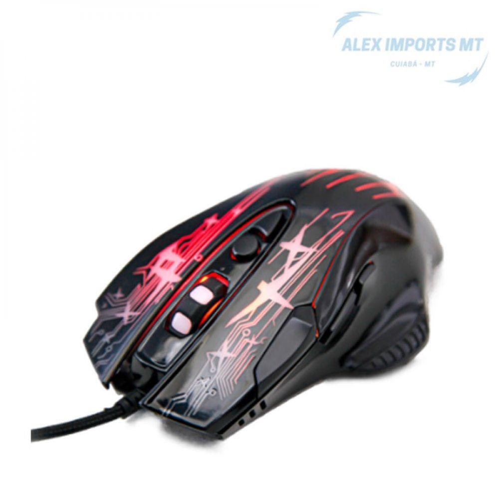 Mouse Usb Gamer Hayom Mu2905 2400Dpi Com Led Rgb Computador - 4