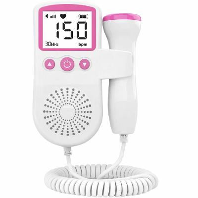 Monitor Fetal Doppler Portátil Digital Utimix Azul 3.0 Mhz Bivolt