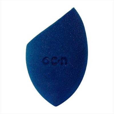 Esponja de Maquiagem Flat Blend Design Inovador Textura Macia Azul Oceane