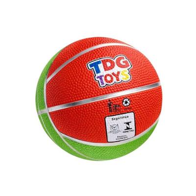 Mini Bola de Basquete Kit com 10 Bolas Infantil 24cm Vinil Texturizada para Crianças a Partir de 3