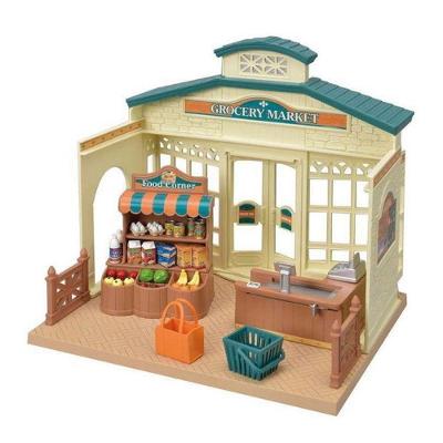 Minimercado Sylvanian Families com Animais Fofos e Temática Familiar Plástico 5315