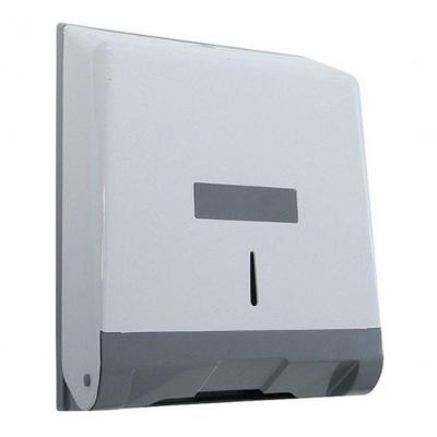 Dispenser Toalheiro N7 Tlc2-5 para Papel Toalha Interfolha ABS Toaletes Branco JSN
