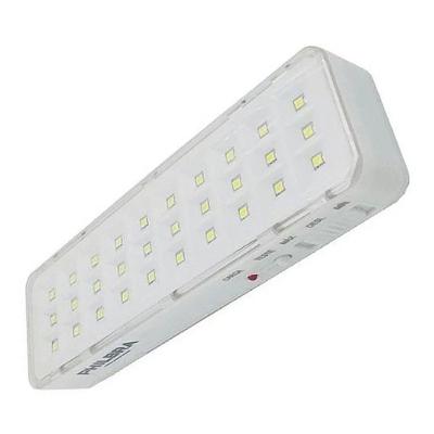 Luminária de Emergência Luz 30 LED Iluminação Automática Branco