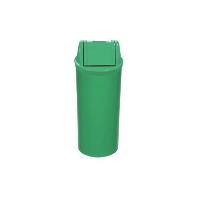 Lixeira com Tampa Vai-vem 50L Plástico com Pedal Verde Higipack