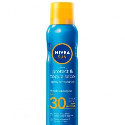 Protetor Solar Spray Protect & Toque Seco FPS 30 200ML Nivea