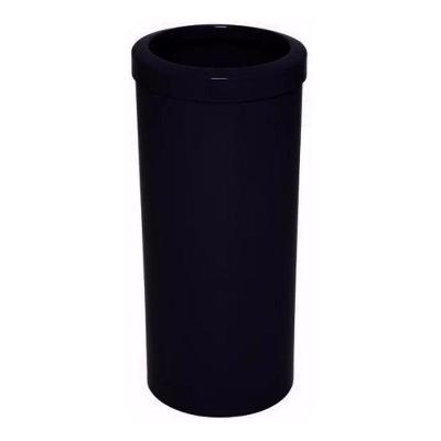 Lixeira Plástica CB39A 22L com Aro Abertura Manual Preto JSN