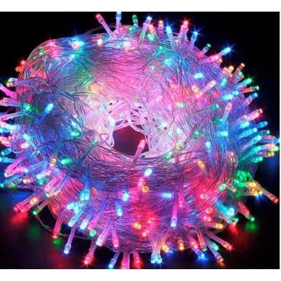 Pisca Natal Cordão 100 Leds 10m 8 Funções Colorido com 8 Modos de Iluminação OEM