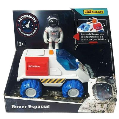 Rover Espacial F0024-2 com Compartimentos Que Abrem por Botão e Para-Brisa Aberto para Encaixar