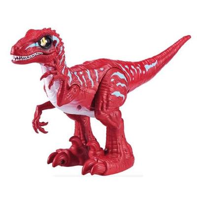 Robô Rampaging Raptor com Movimentos Realistas e Slime Incluso Vermelho Candide
