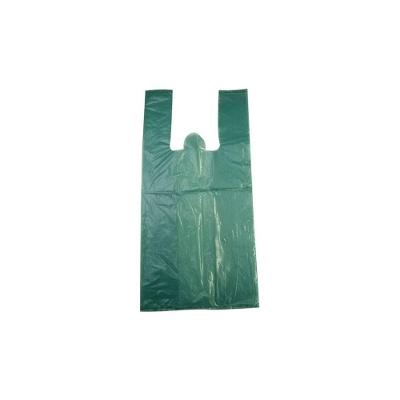 Sacola Plástica Reciclada Azul e Verde Resistente Até 5kg para Mercado e Papelaria Pacote 1kg Aprox.