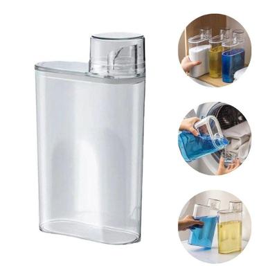 Pote Dispenser Kit com 10 Unidades Hermético Plástico Transparente Multiuso 2L Top Rio Comercial