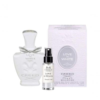 Perfume Creed Love In White Feminino Eau de Parfum Oriental Floral 5ML Creed