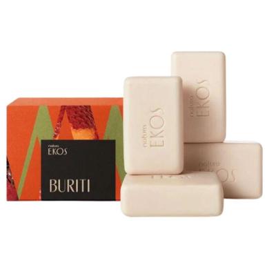 Sabonete em Barra Ekos Buriti 4 un 100g Natura Puro Vegetal Cremoso