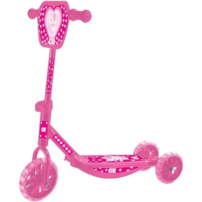 Patinete Infantil YTT-07RO-LX com 3 Rodas Até 40KG para Crianças a Partir de 6 Anos