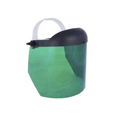 Protetor Facial com Carneira Simples e Visor Verde 158V Ledan Bivolt