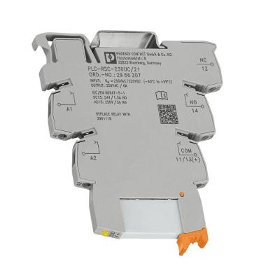 Módulo de Relé Phoenix Contact PLC-RSC-230UC-21 Interface CLP 230VCA-220VCC Bivolt