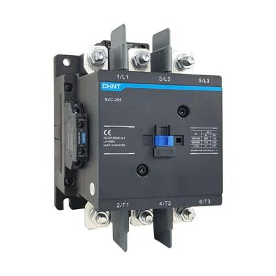 Contator Tripolar Chint NXC-265 265A 220VCA 2NA+2NF para Painel Eletrico Azul