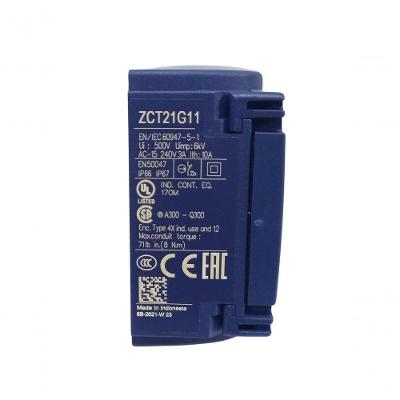 Chave Fim de Curso Schneider Electric XCKT2110G11 Pistão em Aço Bivolt