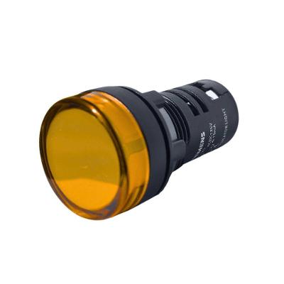Botão Sinaleiro Monobloco Siemens 3sb7216-6aa30-1aa0 LED Integrado 220V Amarelo