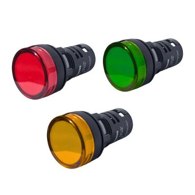 Botão Sinaleiro Monobloco LED Siemens 3SB7210-6AB20-1AA0 125VAC-DC Bivolt Vermelho